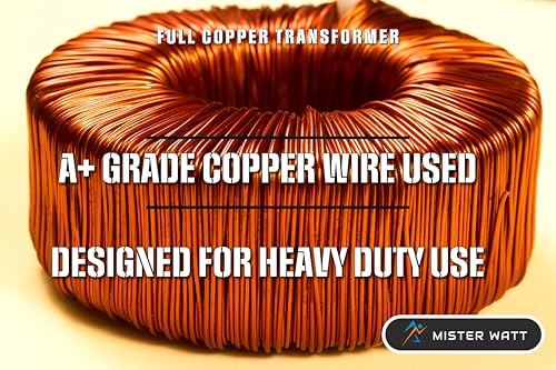 Image of Misterwatt� 10kva Range 90-300v Output 230V FULL COPPER WINDING Heavy Duty Automatic Voltage Stabilizer For Home 5 YEARS WARRANTY