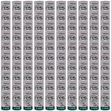 Giobbiy (100-Pcs) LS26500 C Size Battery 3.6V 7700mAh Lithium for Carbon Monoxide Detectors,Invisible Fencing,Smart Utility Metering etc (3.6 Volt, 7.7 Ah, Non-Rechargeable)