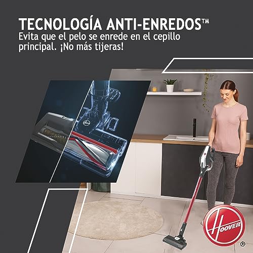 Hoover H-Free 300 Pets Akku-Staubsauger ohne Beutel + Tierdüse – bis zu 25 Min. Laufzeit… – Ansicht 4