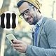 3 Stück Smartphone Fingerhalter Handy, Premium Smartphone Finger Halterung,Selfie Handyhalter, Fingerhalterung - auch geeignet für e-Reader und kleine Tablets (Schwarz)