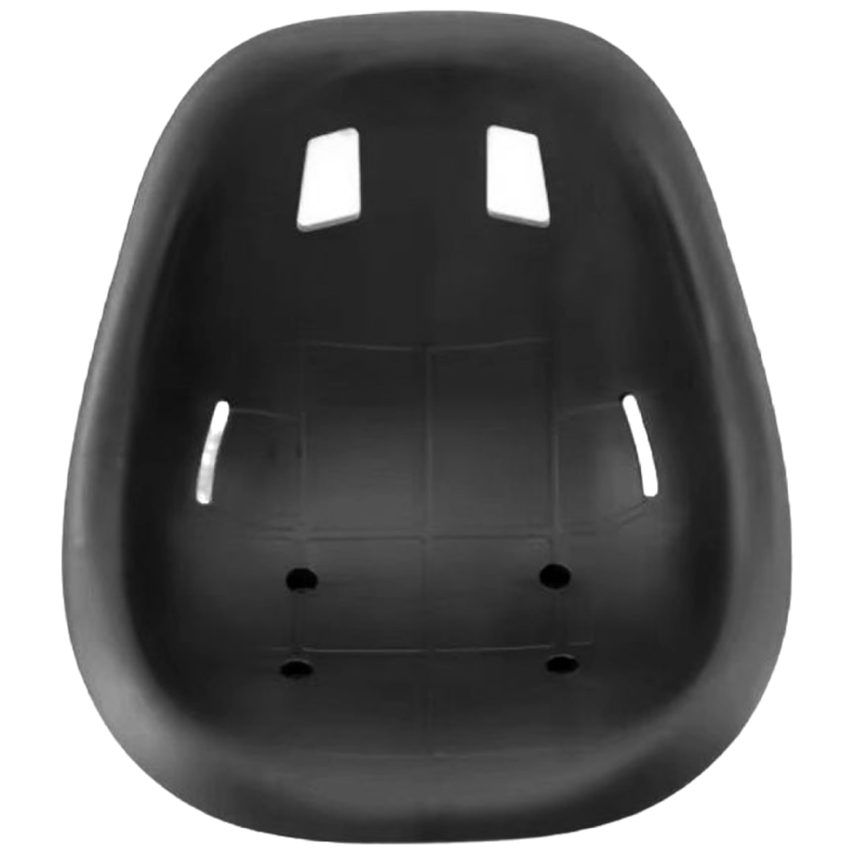 GO KART Sedile da 17 pollici di sede a sedere per corse di plastica regolabile per carrello Go, Drift Trike, bilanciamento di veicoli, auto da corsa fai-da-te e mod fuoristrada