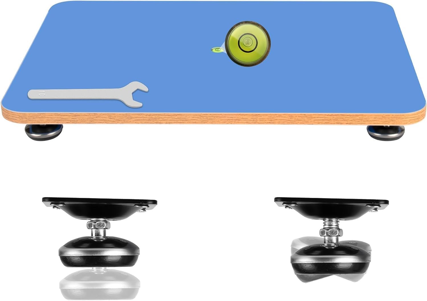 Teexpert Epoxy Resin Leveling Table 16x12 Inch - Adjustable Height & Angle, No Assembly, Nonstick High-Precision Board for Perfect Art Crafts