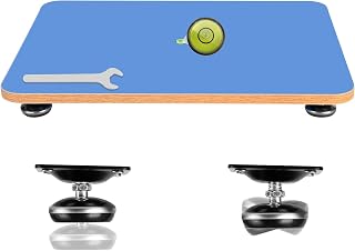 Teexpert Epoxy Resin Leveling Table 16x12 Inch - Adjustable Height & Angle, No Assembly, Nonstick High-Precision Board for Perfect Art Crafts