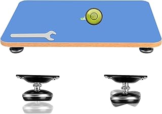 Teexpert Leveling Table for Epoxy Resin: 16''x 12'' Adjustable Height & Tilt Angle High-Precision Board,No-Installation Required Nonstick Surface Multipurpose for Art Creation Resin Accessories Tool