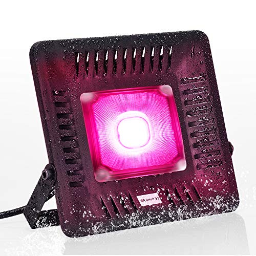 150W Waterproof Grow Light, Bozily Heat Lamp for Plants Outdoor, Full Spectrum Outdoor Grow Lights, COB LED Grow Light, Plant Grow Light for Plants Seeding, Veg, Blooming cob Grow Light