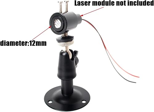Miniatura 3 de Soporte de posicionamiento láser Soporte de fijación para módulo láser Soporte de módulo láser Soporte con función de enfriamiento Soporte de