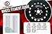For 2002-2006 Toyota Camry 15 Inch Powder-Coated Black Rim - OE Direct Replacement - Road Ready Car Wheel