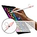 Sahiyeah Compatible for Apple Pencil case Cap Holder Nib Cover Charging Cable Adapter Tether Soft Silicone Protective Grip for iPad Pro Pencil ccessories
