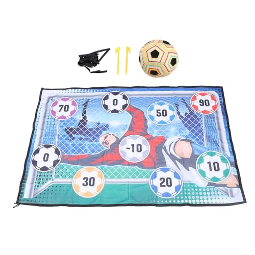 Ensemble de tapis de jeu de ballon de football de cible de lancer pour entraînement enfant