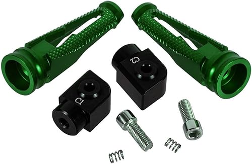 Miniatura 6 de Estriberas de motocicleta CNC de aluminio para pasajeros traseros para Kawasaki Z900 2017-2018 para Z1000 2003-2018 para ZX6R 2005-2018 para ZX10R