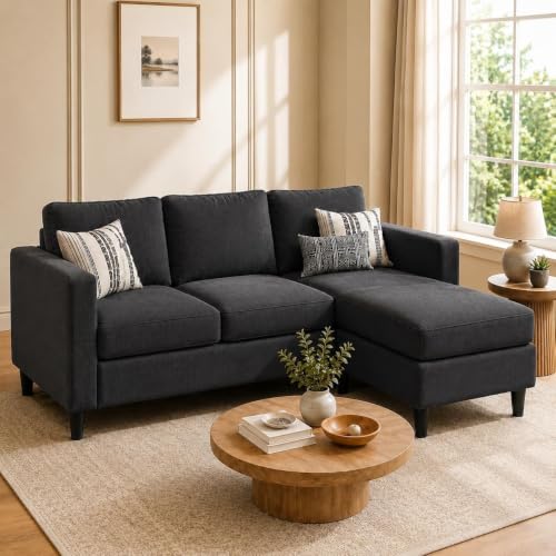 Nuturelly 73.6 Inch L-Shaped Sectional