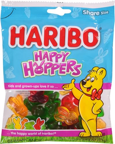 Haribo of America Happy Hopper's Candy bolsa 4 oz miniatura 2