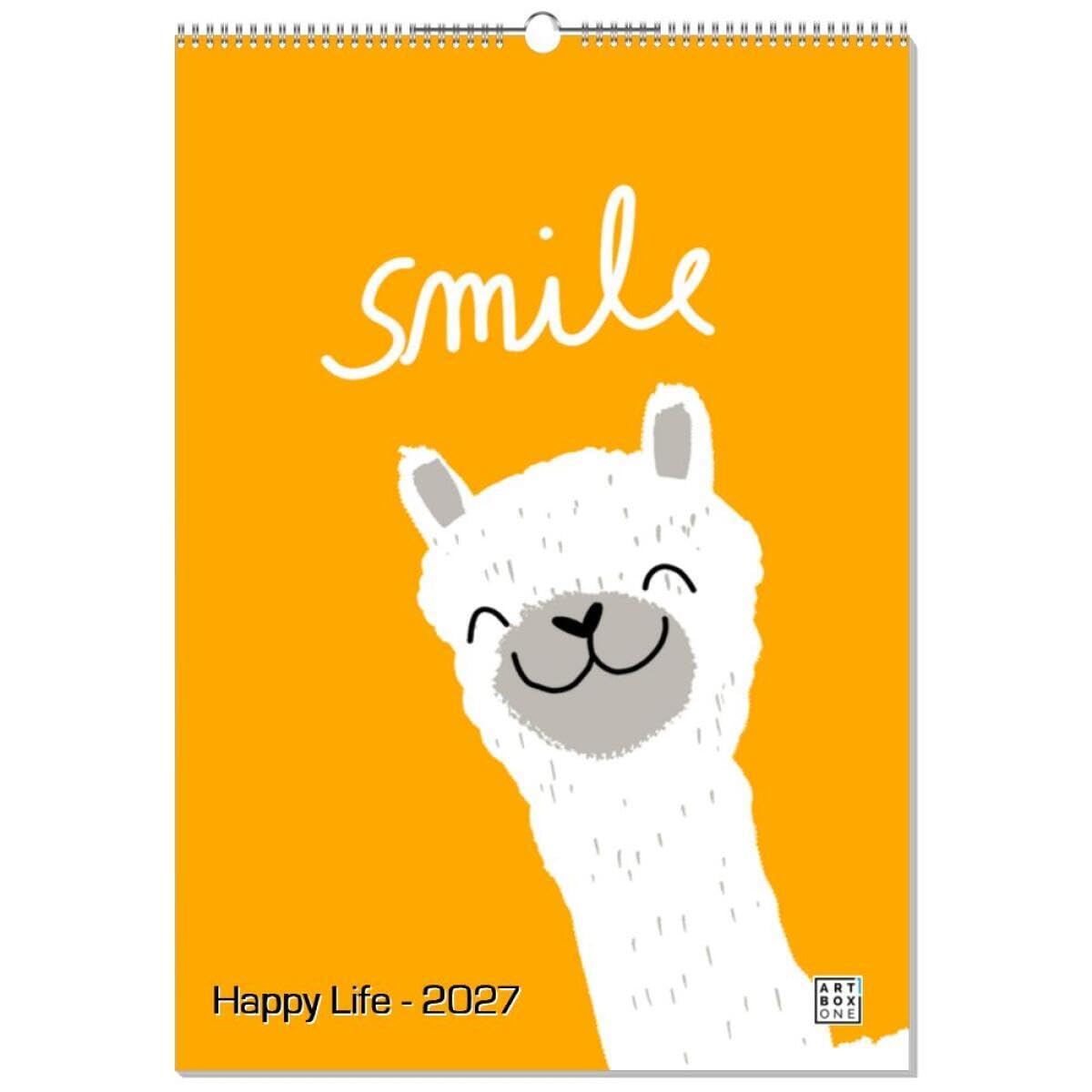 artboxONE Kalender 2027 Happy Life Wandkalender A2 2027 Menschen