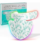Red Light Therapy for Neck & Décolleté, Near-Infrared 850 Red Light + 7 Colors Led Face Light The...