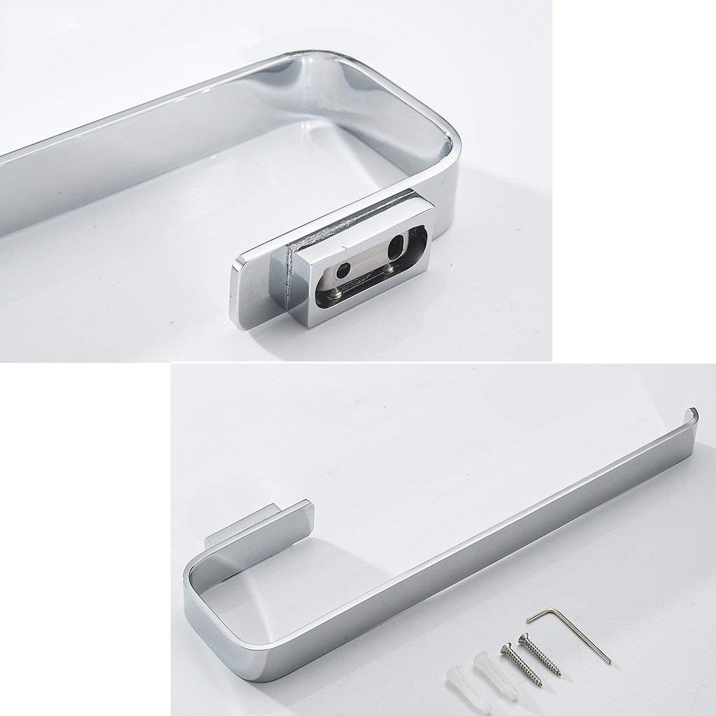 Amazon.co.jp: タオル掛け 真鍮製タオルバー 壁取り付け ポリッシュクローム仕上げ 30cm タオルホルダー バスルームラック キッチンや バスルーム用 : DIY・工具・ガーデン タオルバー タオル、バスローブ、ティータオル収納ラック用ポリッシュ/クロームメッキアンティーク真鍮壁掛けバスルームタオルホルダー (