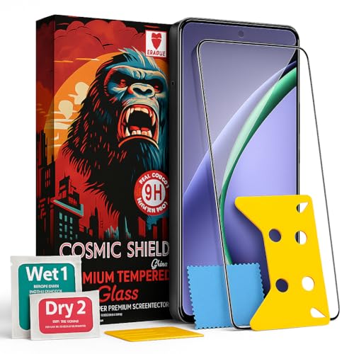 Image of Military-Grade Gorilla Tempered Glass Screen Protector for Oppo K13 Turbo 5G / K13 Turbo Pro 5G (Anti-Static) Full Screen Coverage, Scratch & Shockproof with Easy Installation Kit