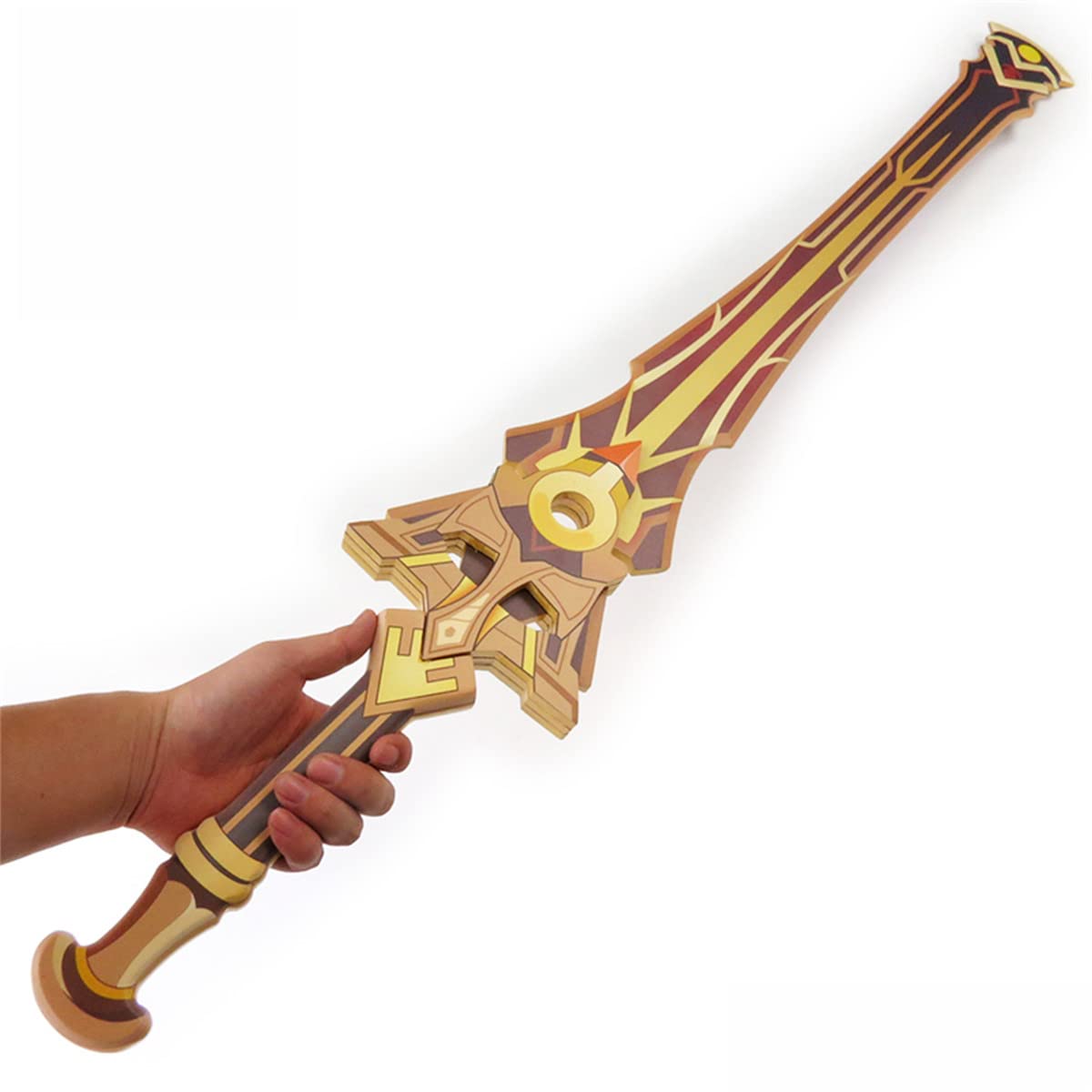 Amazon.co.jp: 【bulzuri】原神 武器 刀 聖顕の鍵 小道具 木製 竹 武器