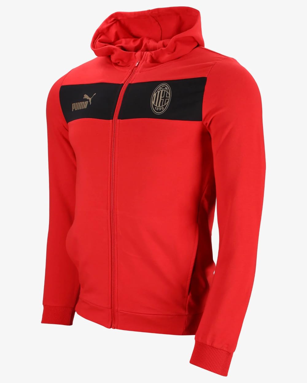 PUMA tuta completa AC Milan Fan Suit Color Block Ragazzo Cotone 2024 25