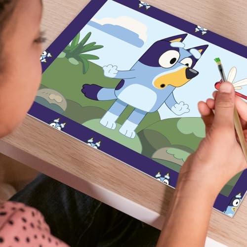 Ravensburger – CreArt Junior – Numéro d'art – Bluey – Kit de Peinture par num�éros – Dès – 25573 - vue 6