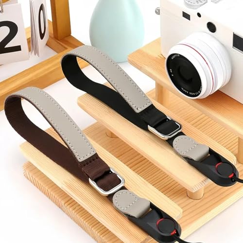 Image of embroidery Camera Strap, Camera Belt, Wrist Strap for Camera - Adjustable Quick Release Hand Strap, Mirrorless & Action Cams