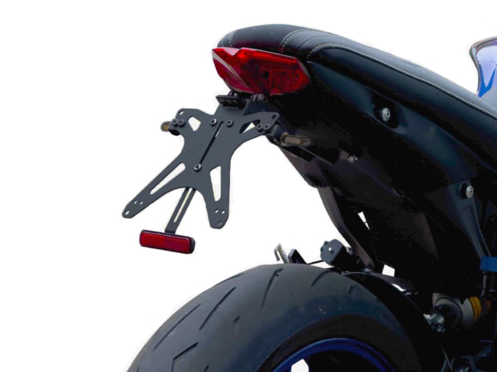 PORTATARGA SPORTIVO REGOLABILE per YAMAHA MT-09 2021-2023 per frecce originali | SEPTAR