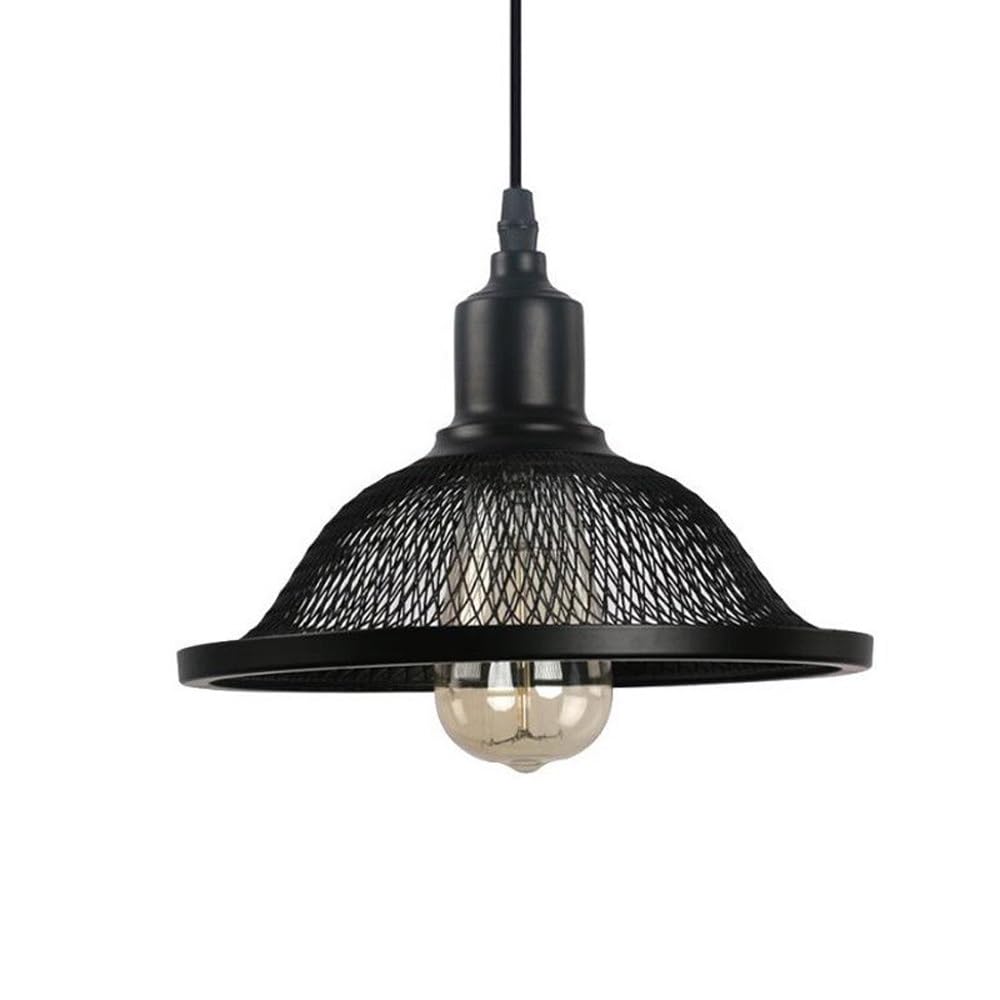 Plafonnier suspendu industriel E27 luminaire en fer pour éclairer un îlot de cuisine