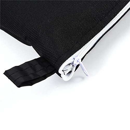 Keersi BBQ Grill Cover Waterproof Dustproof Barbecue Oven Protection Cover for Round Gas Charcoal Electric Barbecue Outdoor Garden Patio Barbecue Accessory with Storage Bag - Thumbnail 7