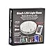 Kitosun 6inch Under Vase Led Light Base Multicolors RGB LED w/Remote 3aa Battery Operated for Home Events Wedding Celebrations Centerpiece Hookah Bar Under Vase Lighting(6inchX1.4inch,Multicolors LED)