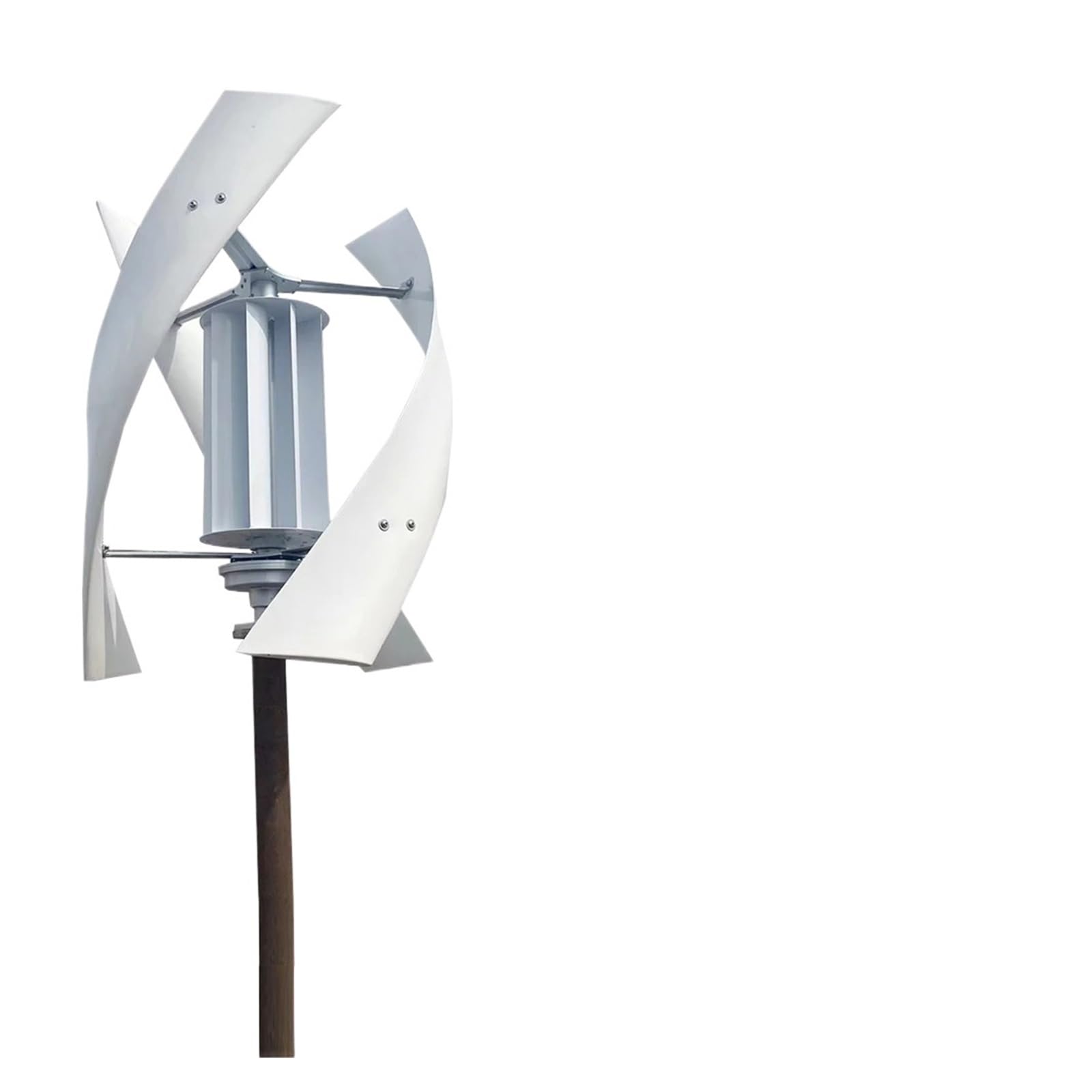 Joliane Bianco 1000W Vertical Axis Maglev Wind Turbine Generator 24V 48V Free Energy Household Windmill Low Speed For Home Use(48V)