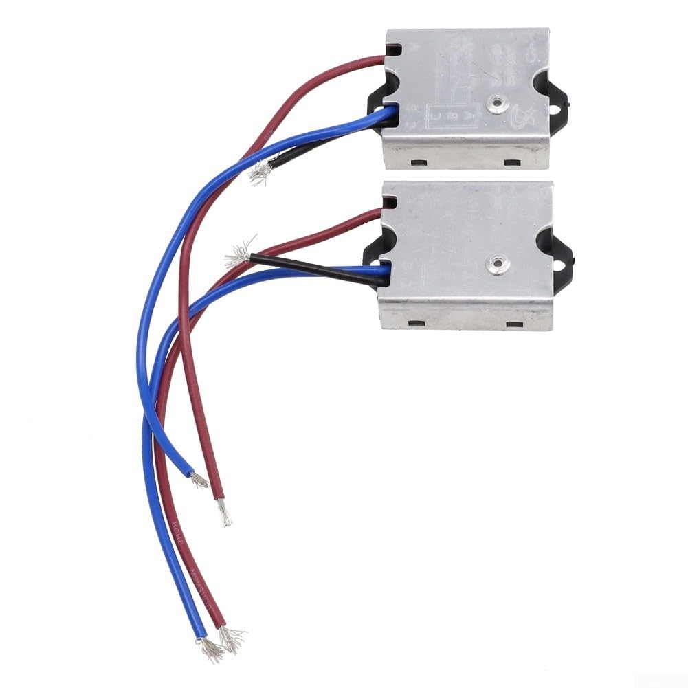 Soft Module for Electric Tools 125/250V 24A Compatible with Brushed Motor Machines 5E4 Electric Life Black Silver 2 Pack