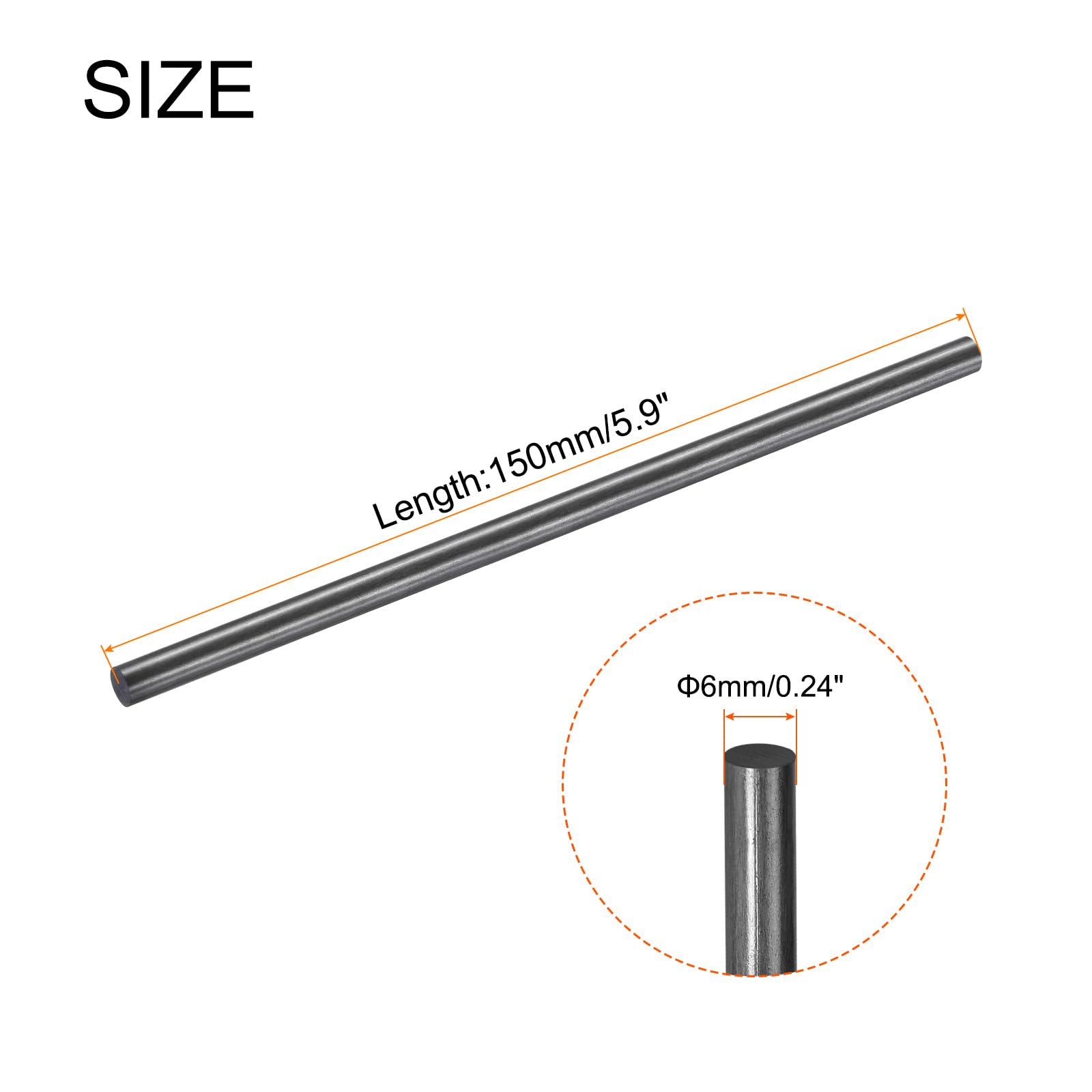 QUARKZMAN 5x Kohlefaserstab 3 Mm X 300 Mm – Leicht, Stabil, Für RC-Flugzeuge, Quadcopter & Modellbau