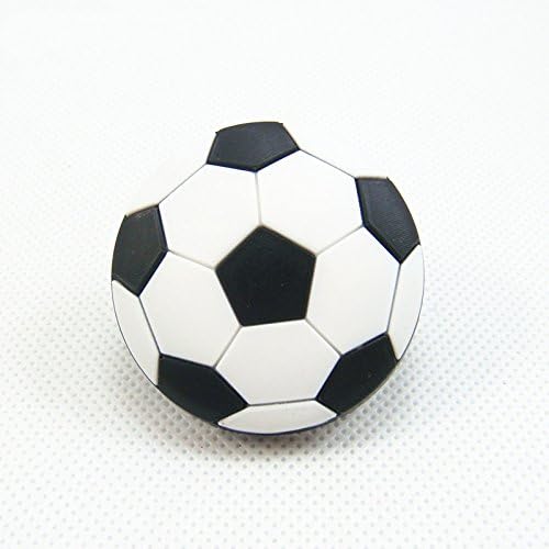Southst White Black Soft Football Handle Cabinet Door Drawer Dresser Cupboard Wardrobe Knob Pulls 40mm