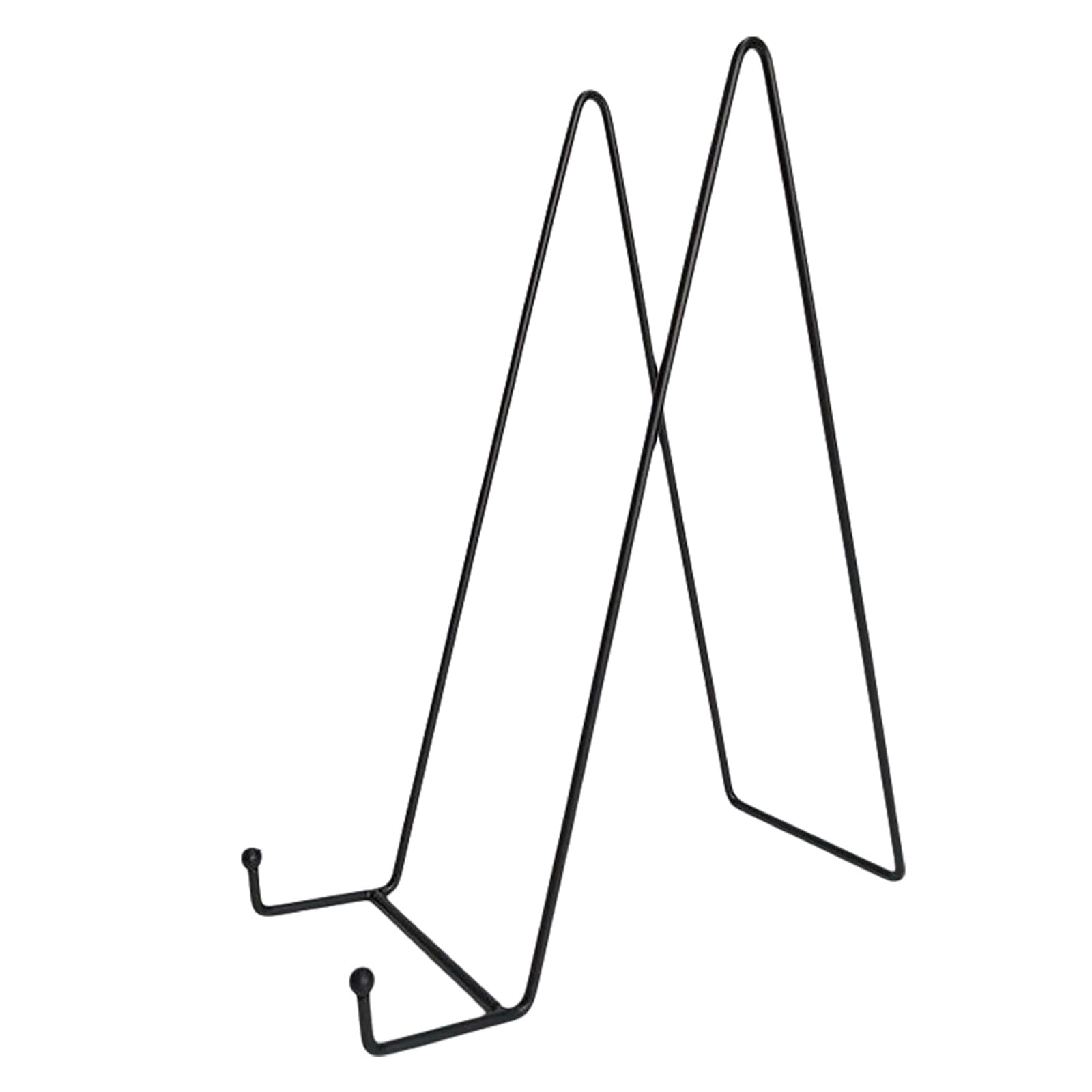 Msioytog Practical Iron Display Easels Stand Small Easels for Displaying Plates Photos Frames and Artwork on Any Surfaces Plates Display