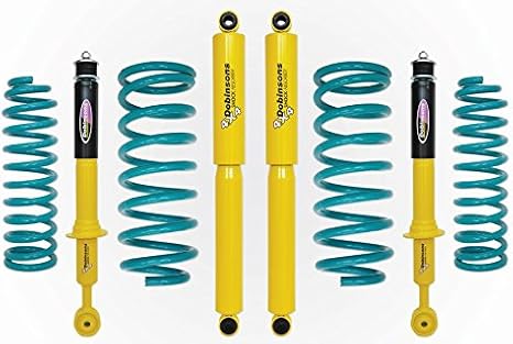 Dobinsons Pair of Rear Twin Tube Shocks Compatible with Toyota Land Cruiser 80 series 1990-1997 for 0-3 of Lift - GS59-682