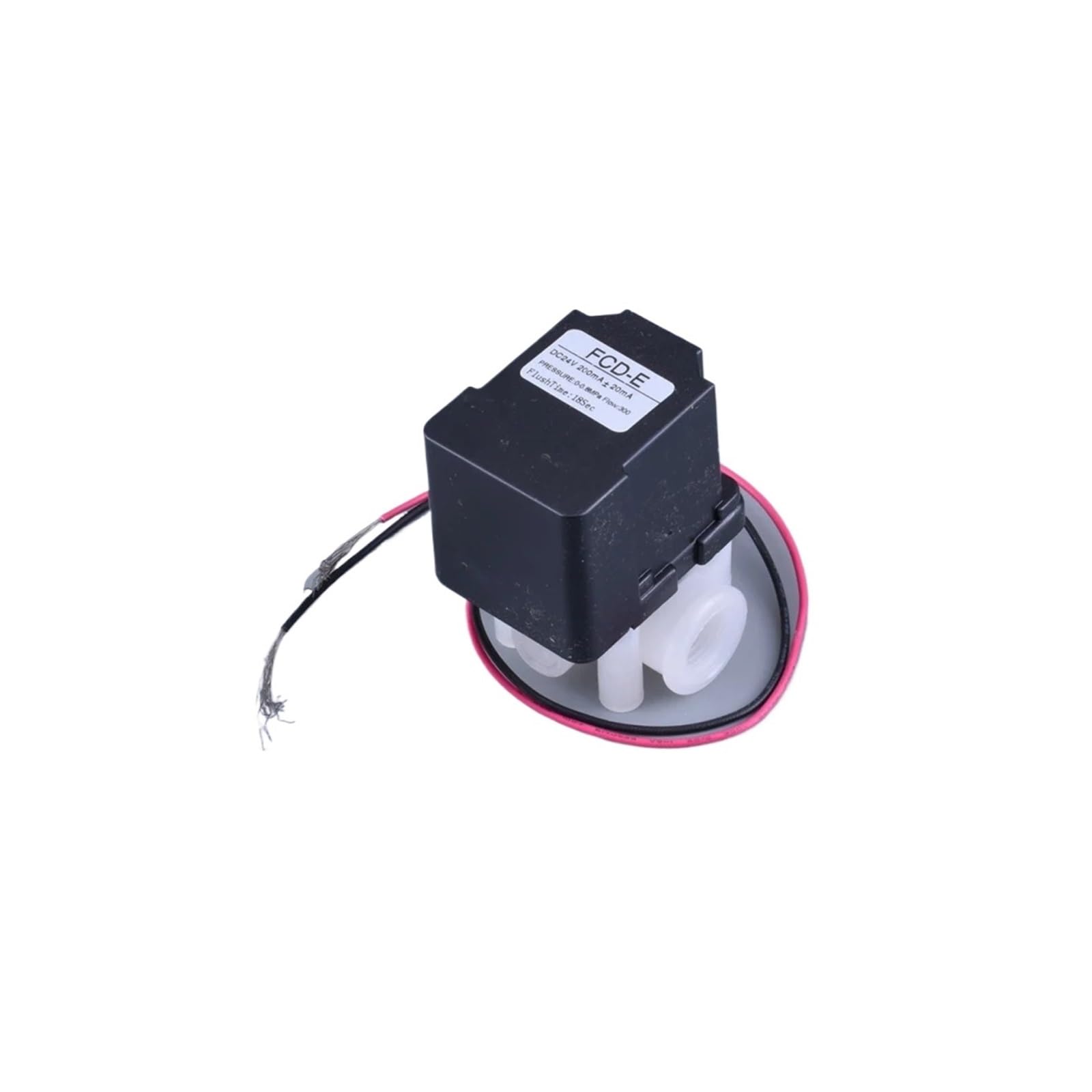 LNHHG DC24V Reverse Osmosis Water Purifier Solenoid Valve 1/4" Thread 300cc Flow Limit And 18 Seconds Automatic Flush