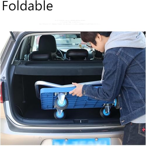 Carretilla de mano con panel plástico y ruedas giratorias miniatura 3