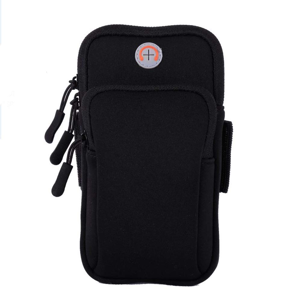 GRR Unisex Arm Band Mobile Arm Bands for Running Compatible up to 6.2" [Black]-image-32
