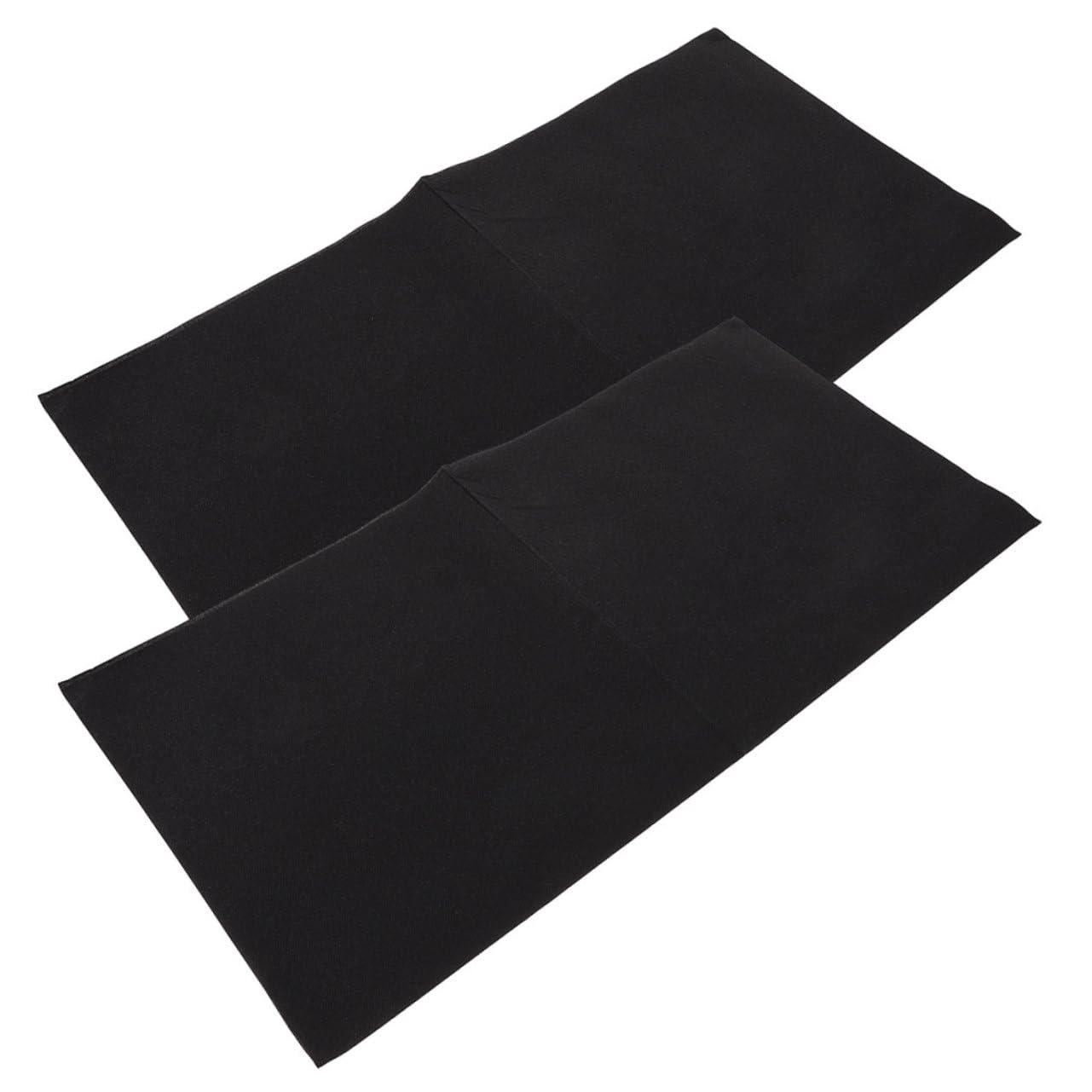 Alipis 100 Pcs Serviettes de Fête en Papier Serviettes de Table Noires Épaisses pour Dîners et Cérémonies Élégantes