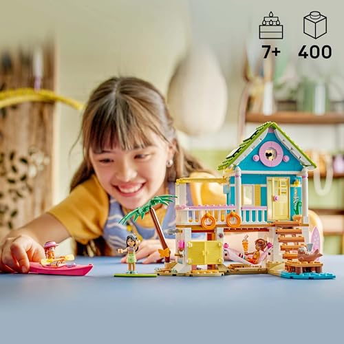 Image of LEGO Friends Beach House with Seals - Building Kit with 3 Minidolls and 2 Seal Figures 42699