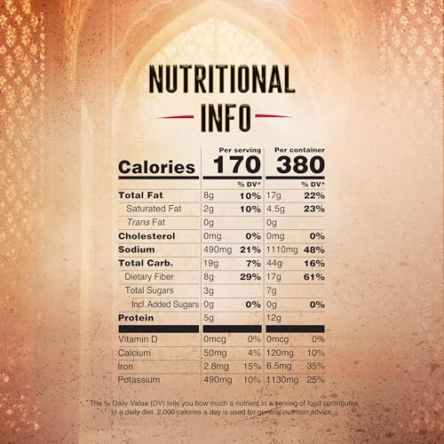 Kitchens Of India Dinner - Red Kidney Beans Curry - Rajma Masala - 10 Oz - Case 6