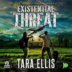 Existential Threat Audiolibro Por Tara Ellis arte de portada