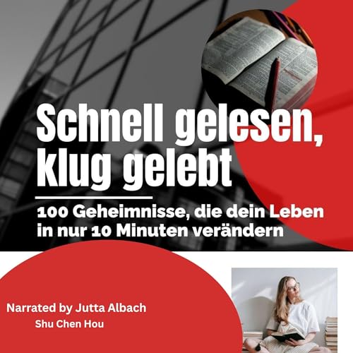 Page de couverture de Schnell gelesen, klug gelebt