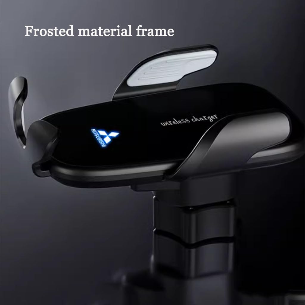 Supporto Telefono Auto per Mitsubishi Eclipse Cross 2018-2022, Porta Cellulare Auto Cruscotto Bocchette 360° Rotazione Accessori Auto