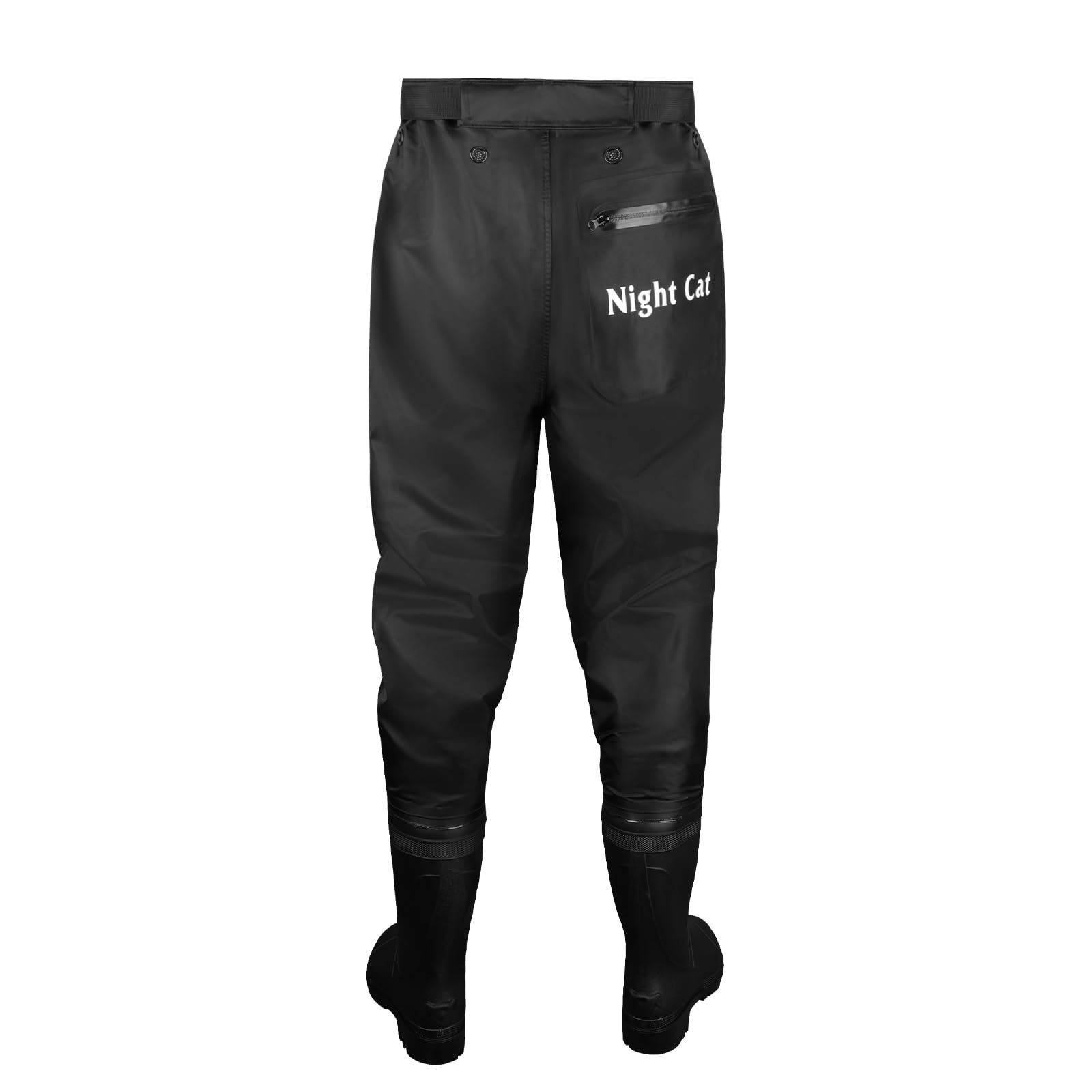 Night Cat Waders Pêche Cuissardes pour Hommes Femmes Chasse Waders Poitrine avec Bottes imperméable Respirant Crosswater