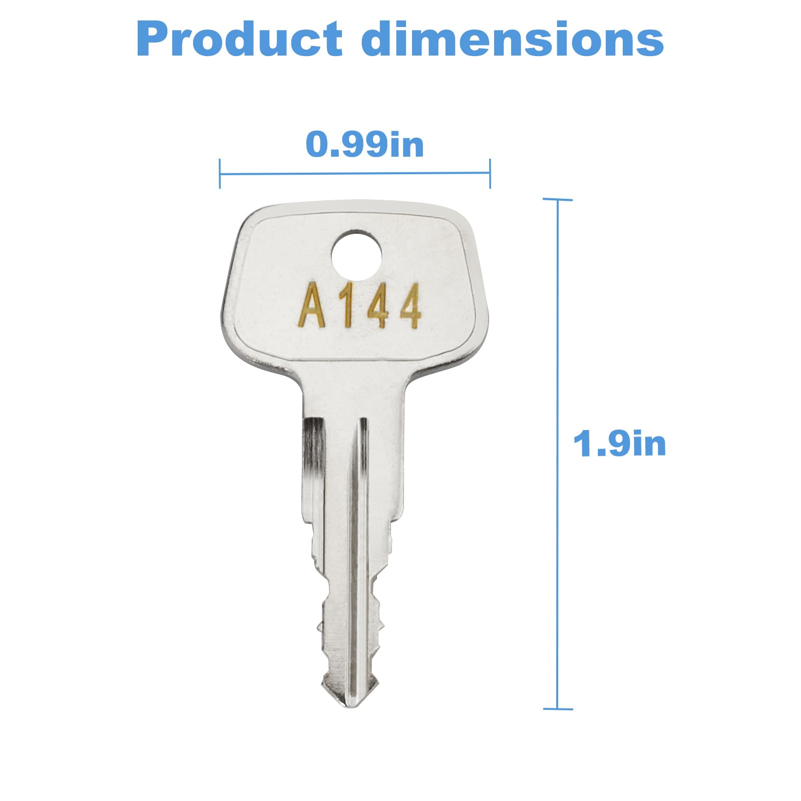 A144 SKS roof Rack Key for Yakima SKS Ski,Crossbars,Carrier Racks,Roof and Cargo Box.(Code A144)