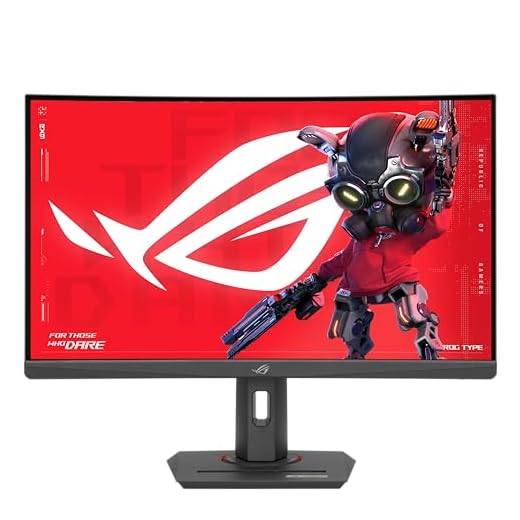 ASUS ROG Strix 27” 1440P HDR400 USB-C Curved Gaming Monitor (XG27WCS) - QHD (2560 x 1440), 180Hz, 1ms, Fast VA, 125% sRGB, DCI-P3 95%, ELMB Sync, FreeSync, DisplayWidget, Tripod Socket, 3yr warranty