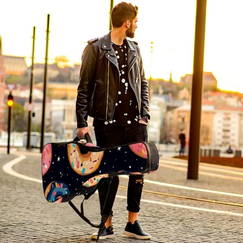 Sac guitare acoustique Galaxy Donuts, le cadeau idéal pour joueur de ukulélé - 6