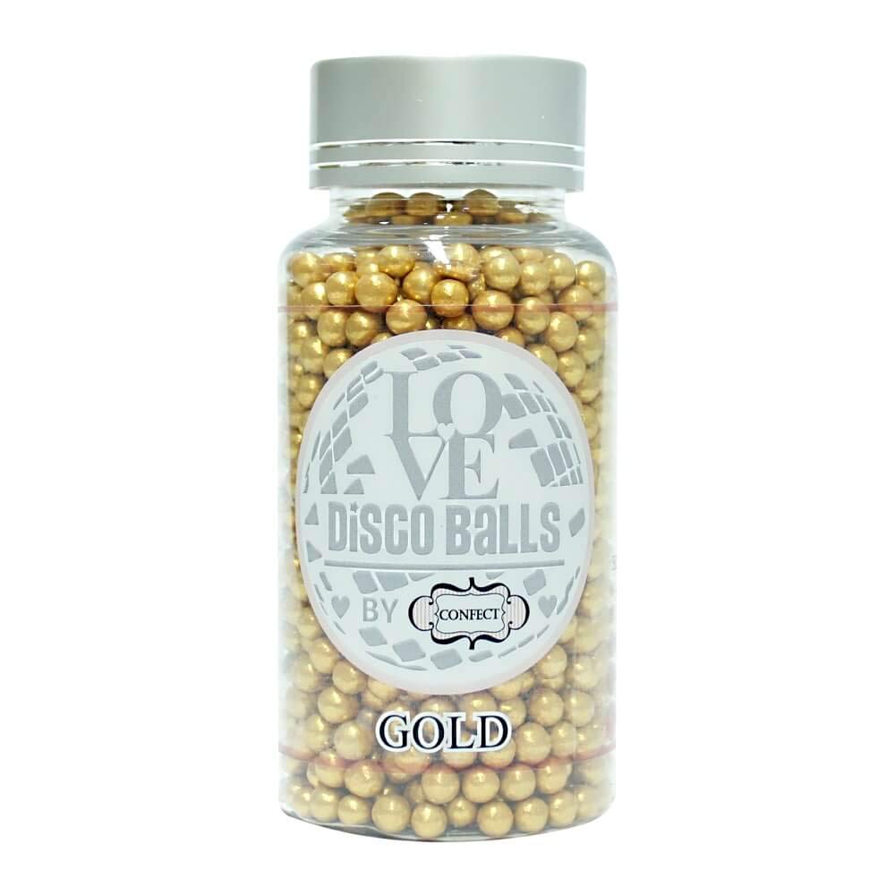 Confect Edible Gold Disco Balls Sprinkles 5 MM 120 Gms for cake cupcake decor (B08XNX4XYG) Amazon Price History, Amazon Price Tracker