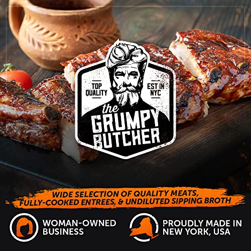 Den'S Hot Dogs Grumpy Butcher Wagyu Beef Short Ribs, 2 Pack (1.5 Lb Each): Fully-Cooked Tender Beef Short Ribs Bone In thumb #6