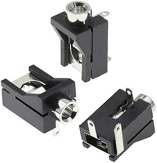 5 قطع موصل مقبس منفذ انثى لاصلاح الصوت PJ302 3.5 ملم صوت 3 دبابيس PJ-302 DIP محول بديل لمقبس سماعة الرأس